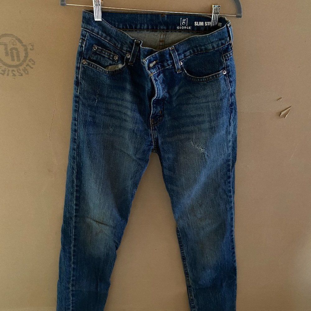 GEORGE STRAIT BOYS JEANS 30X30 SLIM STRAIGHT
